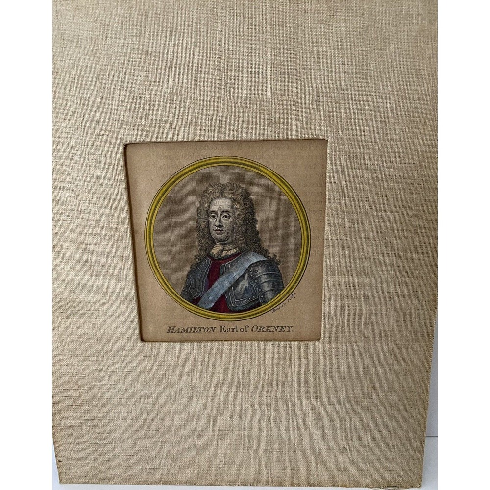 Print  of George Hamilton, 1st Earl of Orkney